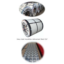 New Tech Heat Insulation Ptrpainted Steel Coil Aluminium Coil Toiture Sheet